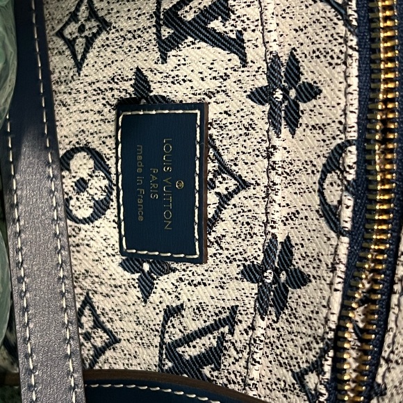 Sold ❌ New▪️Louis Vuitton Denim Onthego MM - Picture 13 of 15